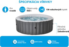 Mspa | Vírivý bazén MSPA Pebble LR062-GR | 11400314