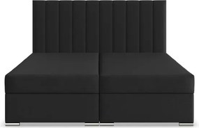 Manželská posteľ AGEN 180×200 cm čierna