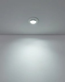 Eglo 300187 - Sada 10× LED zapustených svietidiel GEDREZ LED/4,9W/230V pr. 9 cm biela