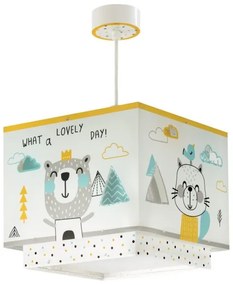 Dalber D-73242 - Detský luster HELLO LITTLE 1xE27/15W/230V