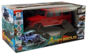 LEAN TOYS Terénne vozidlo 4x4 1:12 RC - červené