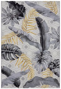Hanse Home Collection koberce Kusový koberec Flair 105612 Gold Leaves Multicolored – na von aj na doma - 160x235 cm