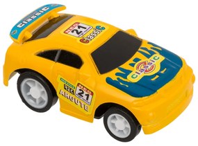 475919 Mini závodné autíčko pre deti - Pull Back 5,5x4 cm Oranžová