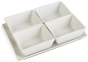 Lamart LT9220 5-dielna servírovacia súprava misiek Dine, 20 x 15,5 cm