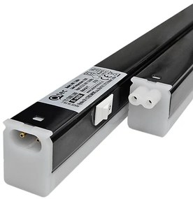 Svietidlo LED Q-64AB T5 CUBE LINE 14W 4200K čierna