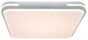 LUTEC Inteligentné stropné svietidlo TETRA LED s diaľkovým ovládaním, 38 W, teplá biela - studená biela, š