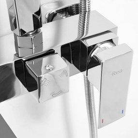 Rea Navaro - sprchový set s vaňovou výlevkou, chróm, REA-P0802