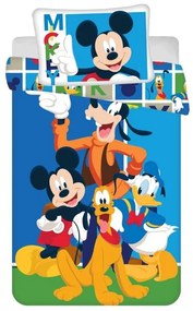 JERRY FABRICS Obliečky do postieľky Mickey and Friends baby  Bavlna, 100/135, 40/60 cm