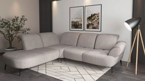 XXXLutz ROHOVÁ SEDAČKA, textil, strieborná Sit & More - Sedačky - 00014401323D