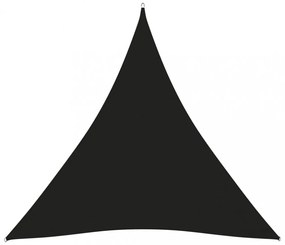 Tieniaca plachta trojuholníková 4x4x4 m oxfordská látka Dekorhome Sivohnedá taupe