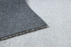 Prateľný koberec MOOD 71151600 moderný - strieborný