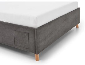 Antracitová detská posteľ s úložným priestorom 120x200 cm Cool – Meise Möbel