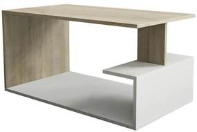 Konferenčný stolík Dante sonoma/biely