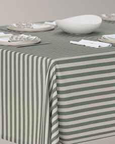 Obrus na stôl obdĺžnikový farba produktu zelená látka vzorované