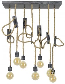 Luster 82-77 7L Rope  - Komfort-nábytok