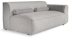 Svetlosivý modul pohovky (pravý roh) Flex Felix – Miuform