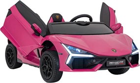 Elektrické autíčko Lamborghini Revuelto XL STRONG ružové