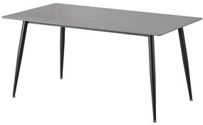Stôl Camilius 8356 Keramické/Čierna