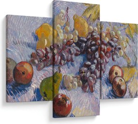 Obraz - Vincent van Gogh, Grapes, Lemons, Pears, and Apples, reprodukcia (90x60 cm)