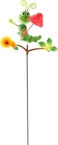 DEKORÁCIA NA VRCH Kvetináča / do záhrady – Húsenica 15 cm / 50 cm *5351
