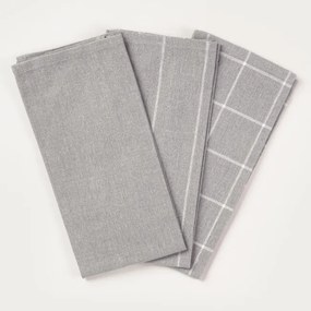 Sada kuchynských utierok MORGAN sivá 760365