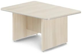 Konferenčný stôl TopOffice Premium 160 x 120 cm, agát svetlý