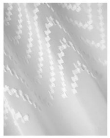 Sammer Biela záclona s prešívaným vzorom na pásku 140 x 250 5908224005496
