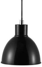 NORDLUX Kovový závesný luster POP, 1xE27, 40W, čierny