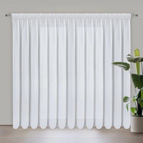 ZÁCLONA NA PÁSKE ARLETA 350X270 CM BIELA