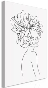Artgeist Obraz - Floral Argument (1 Part) Vertical Veľkosť: 40x60, Verzia: Standard