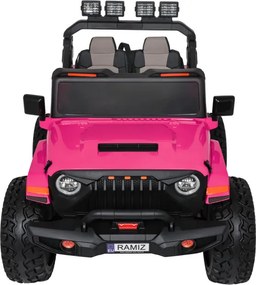 Elektrické autíčko Extreme Sport 4x4 ružové