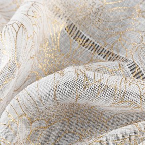 ZÁCLONA NA KRÚŽKOCH KATY 140X250 CM VZOROVANÁ