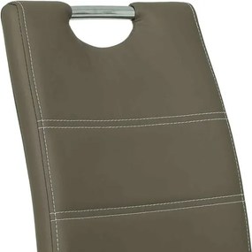 Jedálenská stolička Susi, latté ekokoža