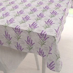 Biante Dekoračný obdĺžnikový obrus PML-033 Provence levandule 120x140 cm