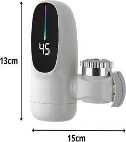 Prietokový ohrievač vody 3000 W s LCD displejom VK24622