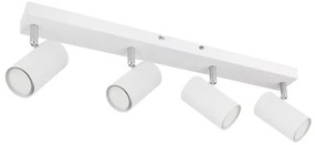 Globo 57911-4W - Bodové svietidlo ROBBY 4xGU10/35W/230V biela