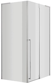 Sprchový kút Bravo 100x80x195 chróm