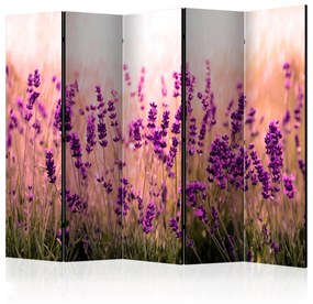 Artgeist Paraván - Lavender in the Rain II [Room Dividers]