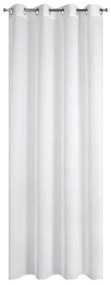 ZÁCLONA NA KRÚŽKOCH MARGO 140X250 CM BIELA