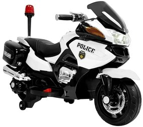 RAMIZ Elektrická motorka Policajná HZB118  - biela - motor - 2x45W - batéria - 1x12V7Ah 2022