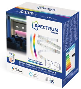 Toolight - SMART LED pásik ,17W, RGB farby nastaviteľné cez WIFI + napájací adaptér, OSW-01511