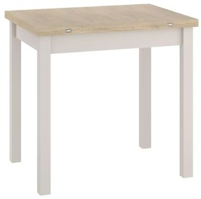 Rozkladací jedálenský stôl FLIP 80(160)X80 cm, dub Cremona Torro/kašmír