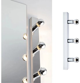 Paulmann 80096 - 3xE14/40W IP44 Kúpeľňové osvetlenie zrkadla REGULA 230V chróm