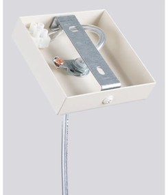 Krémové závesné svietidlo Fideus – Sollux