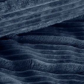 Dekorstudio Flanelová deka NINA v granátovomodrej farbe Rozmer deky: 150x200cm