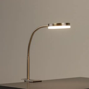 LED lampa s klipom LED/3,2W/230V matný chróm