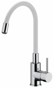 Ceramia S-Line Pro drezová batéria so silikónovým ramienkom biela / chróm SIKOBSLPRO290B