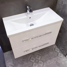 LAVITA KALIFORNIA - keramické nábytkové umývadlo 61 x 39 cm biele