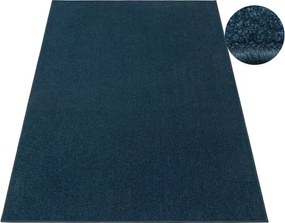 Metrážny koberec MIRACLE 46 tmavomodrý