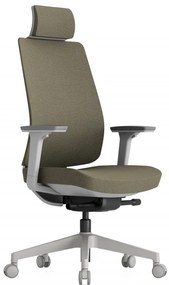 Kancelárska ergonomická stolička OFFICE More K50 — biela, viac farieb Béžová